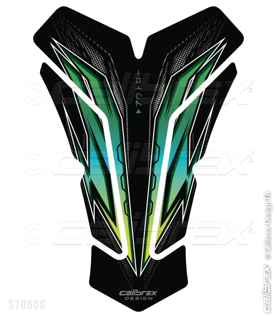 Outlaw Motorcycle Tank Pad Calibrex ST060G