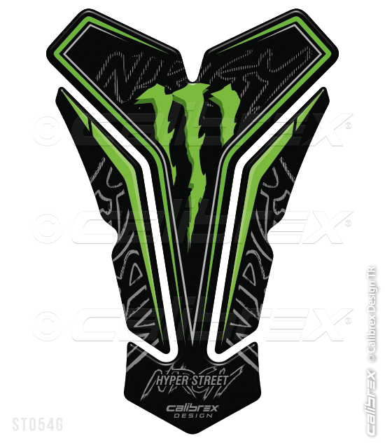Monster Energy Tank Pad Calibrex ST054G