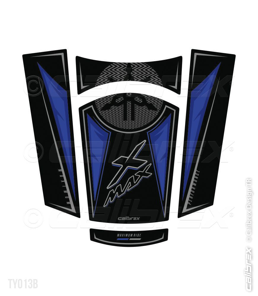 Yamaha Xmax 2018-2022 Tank Pad Calibrex TY013B