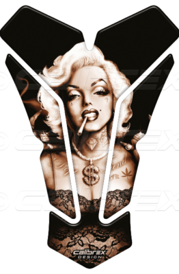 marilyn monroe motorcycle tank pad calibrex