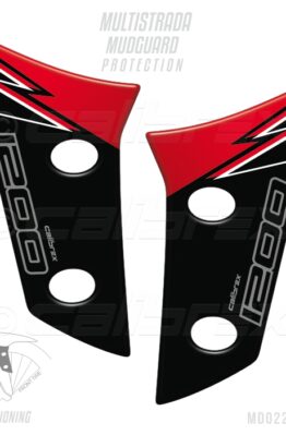 ducati multistrada mudguard protection pads calibrex