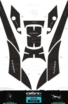 yamaha nmax 2021 carbon tank pad protection calibrex