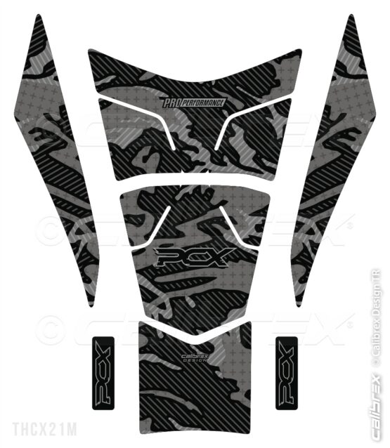 honda pcx camo tank pad calibrex